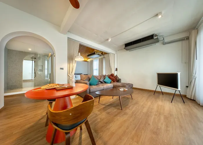 The Lair - 3mins Walk To Icon Siam Apartment Bangkok